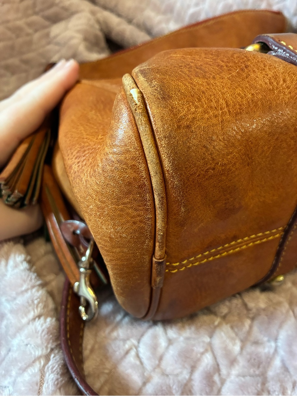 Dooney & Bourke Florentine Satchel - Picture 4 of 9